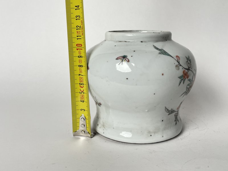 民国 粉彩花鸟纹罐 - 图10