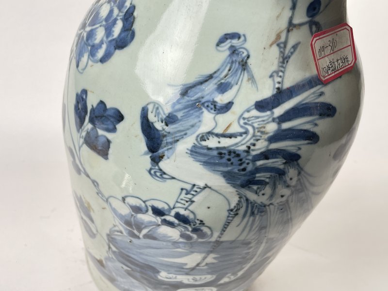 清 150件青花花鸟纹嫁妆瓶 - 图5