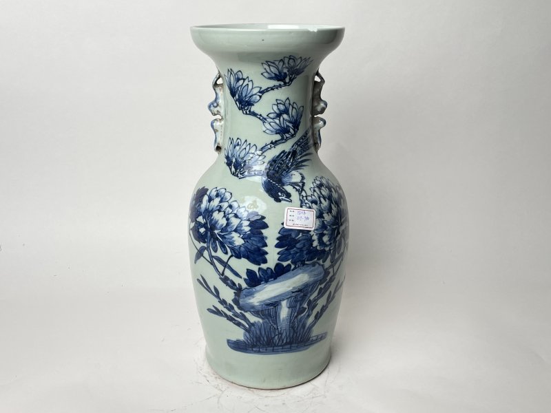 清 150件青花花鸟纹嫁妆瓶 - 图1