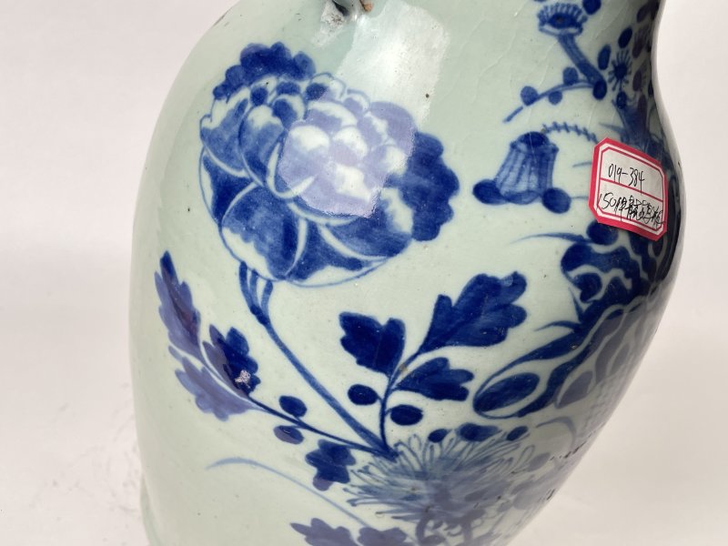 清 150件青花花卉纹嫁妆瓶 - 图5