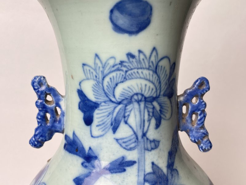 清 300件青花花鸟纹嫁妆瓶 - 图6