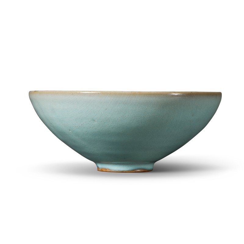 A PAIR OF JUN SKY-BLUE GLAZED BOWLS  CHINA, JIN DYNASTY (1115-1234) - 图2