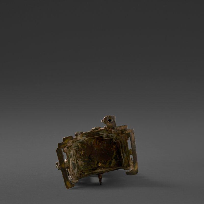 A SILVER INLAID COPPER ALLOY ENTHRONED PURNESHVARI  NORTHEAST INDIA, PALA PERIOD, 10TH-11TH CENTURY - 图6