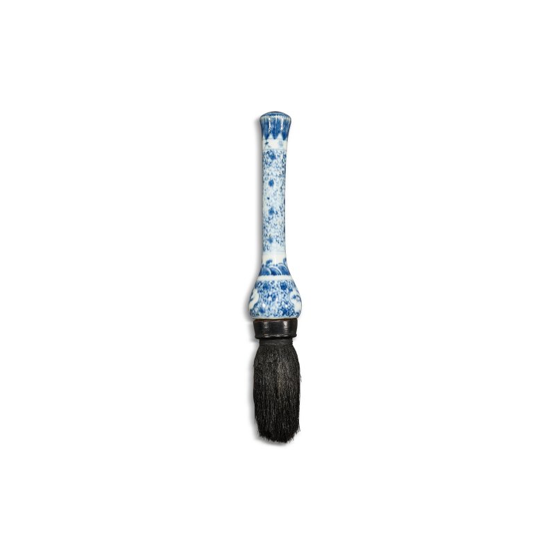 清 青花龍紋筆管  QING DYNASTY (1644-1911) - 图3