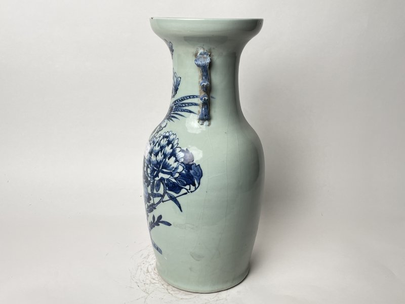 清 150件青花花鸟纹嫁妆瓶 - 图2