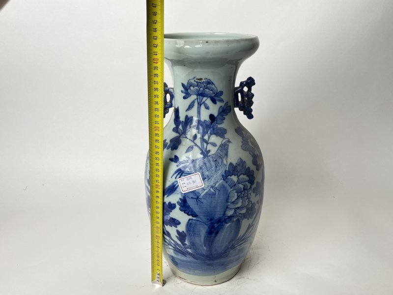 清 150件青花花鸟纹嫁妆瓶 - 图11
