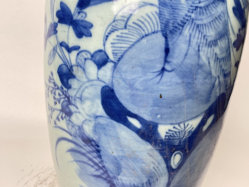 清 300件青花花鸟纹嫁妆瓶 - 图7