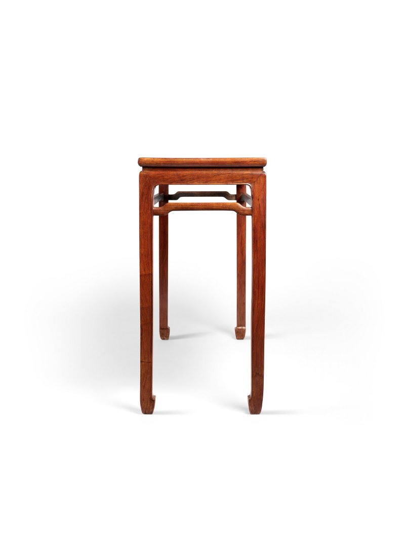 A VERY RARE HUANGHUALI RECTANGULAR SIDE TABLE, ZHUO  CHINA, MING DYNASTY, 17TH CENTURY - 图6