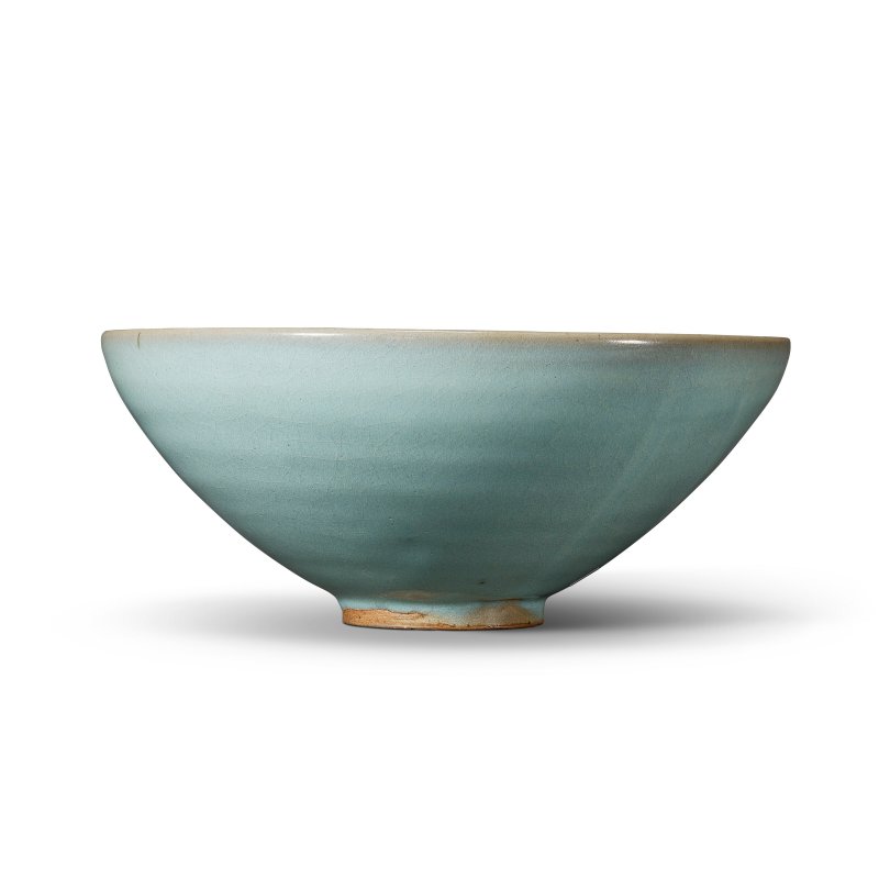 A PAIR OF JUN SKY-BLUE GLAZED BOWLS  CHINA, JIN DYNASTY (1115-1234) - 图3