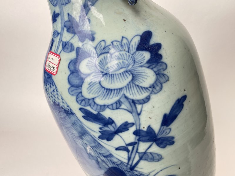 清 300件青花花鸟纹嫁妆瓶 - 图8