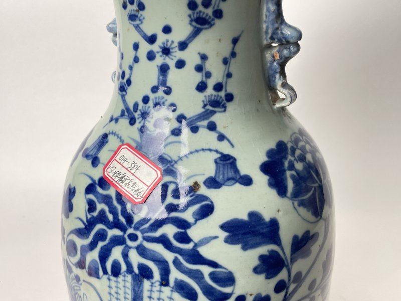 清 150件青花花卉纹嫁妆瓶 - 图7