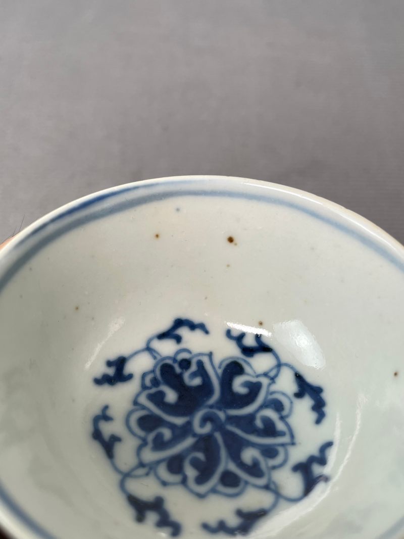 清光绪 青花缠枝莲纹杯 - 图9