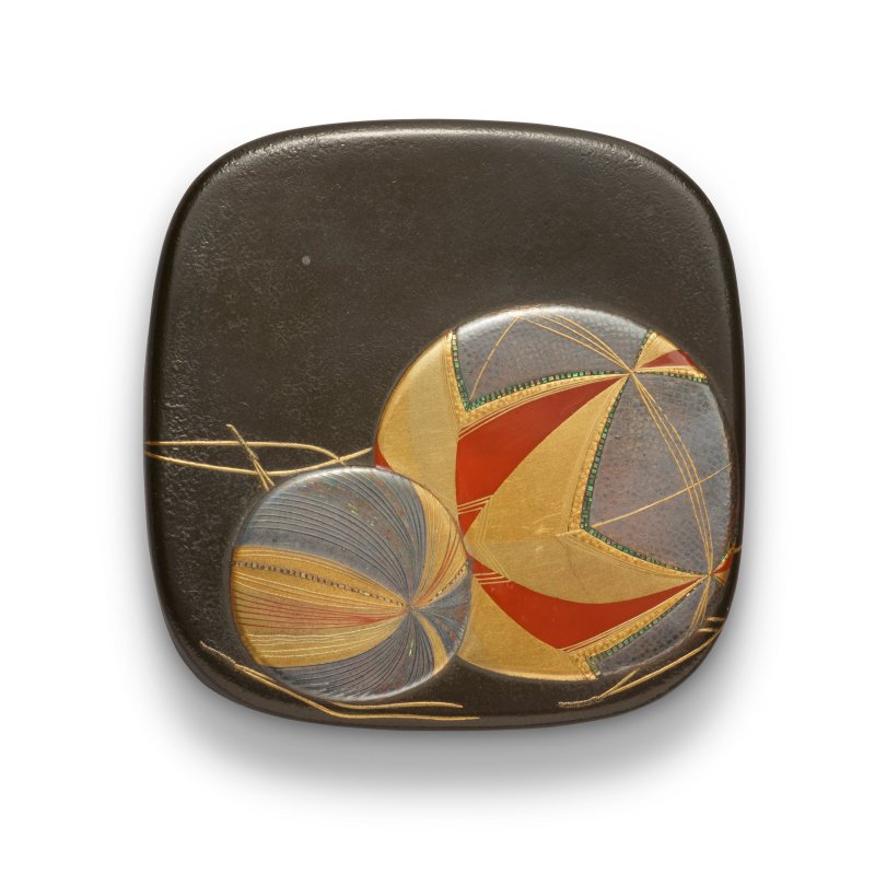 A SMALL LACQUER KOGO (INCENSE CONTAINER)  JAPAN, MEIJI PERIOD (LATE 19TH-EARLY 20TH CENTURY), SIGNED ZESHIN (SHIBATA ZESHIN; 1807-1891) - 图3