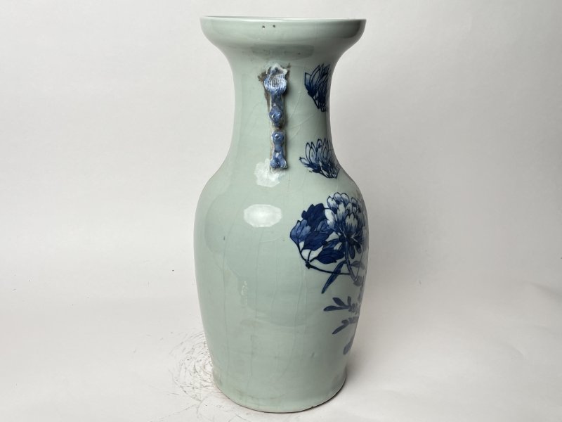 清 150件青花花鸟纹嫁妆瓶 - 图4