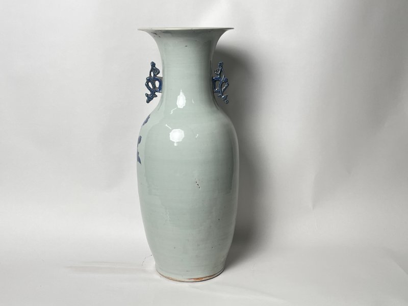 清晚期 300件青花龙穿花嫁妆瓶 - 图3
