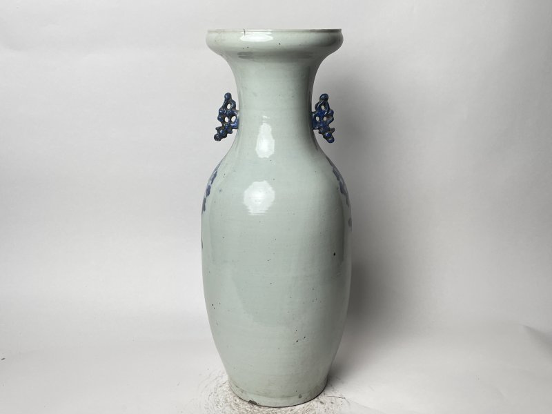清 300件青花花鸟纹嫁妆瓶 - 图3