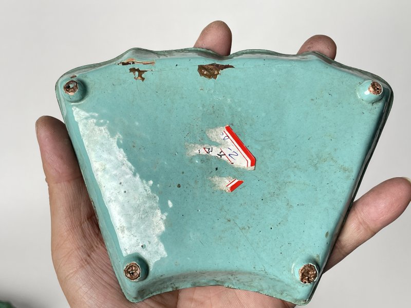 清 铜胎画珐琅龙穿攒盘一组 - 图9