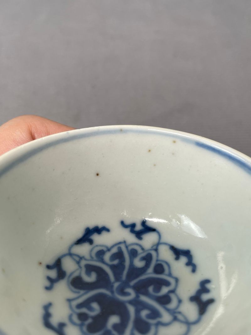 清光绪 青花缠枝莲纹杯 - 图10