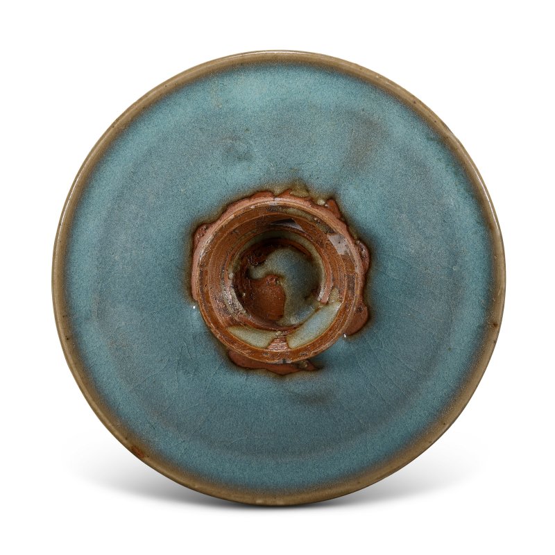 A JUN SKY-BLUE GLAZED BOWL AND A COVER  CHINA, NORTHERN SONG-JIN DYNASTY (960-1234) - 图3