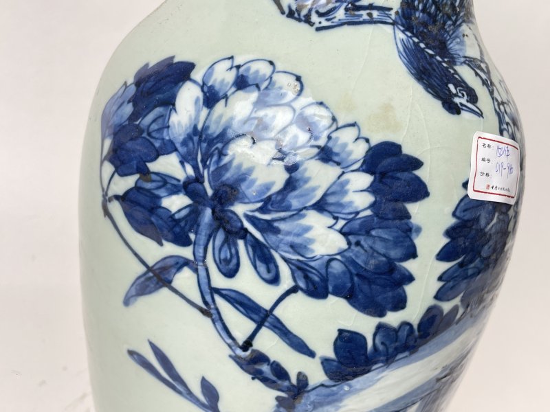 清 150件青花花鸟纹嫁妆瓶 - 图5