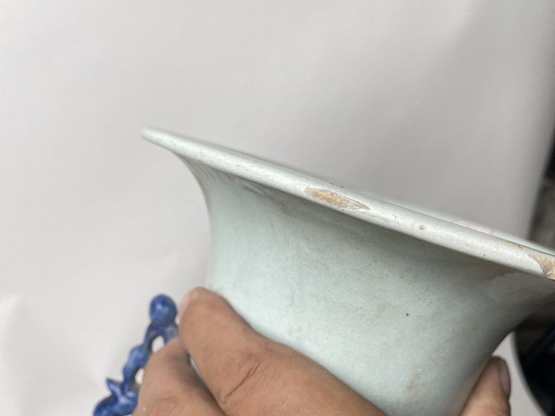 清 150件青花杂宝花卉纹嫁妆瓶 - 图6