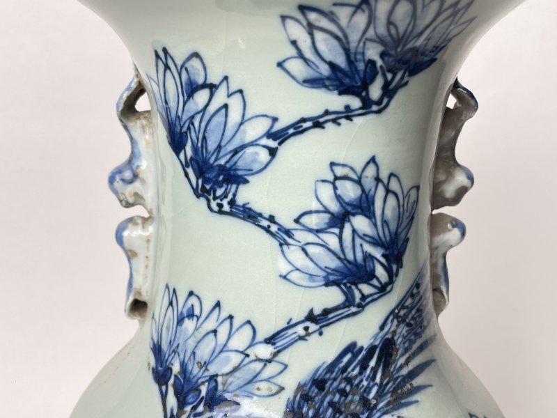 清 150件青花花鸟纹嫁妆瓶 - 图6