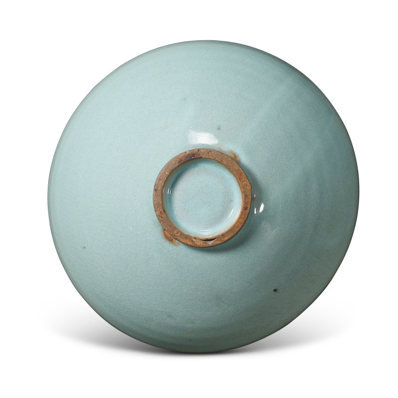 A PAIR OF JUN SKY-BLUE GLAZED BOWLS  CHINA, JIN DYNASTY (1115-1234) - 图4