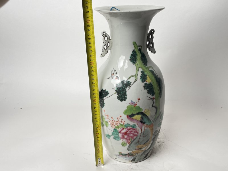 民国 150件粉彩花鸟纹嫁妆瓶 - 图7