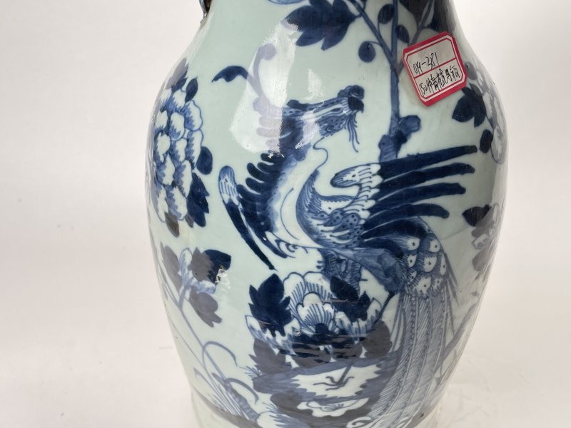 清 150件青花花鸟纹嫁妆瓶 - 图5