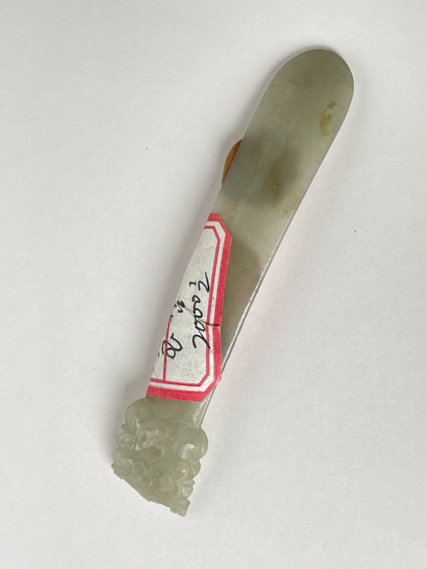 清 白玉发簪