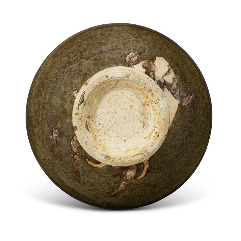 A CIZHOU-TYPE BROWN PAINTED PEAR-SHAPED VASE, YUHUCHUNPING  JIN-YUAN DYNASTY (1115-1368) - 图2