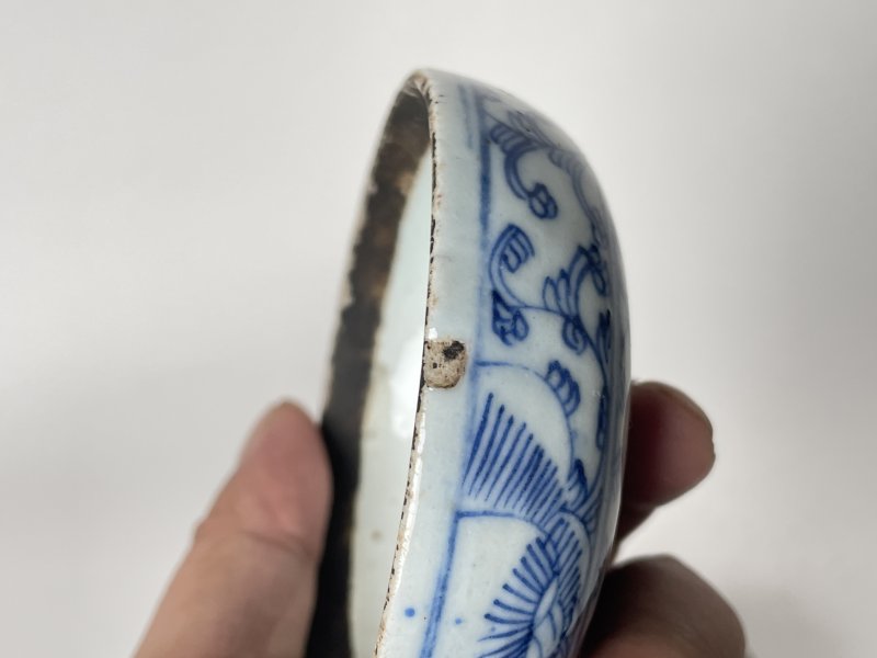清 缠枝莲喜字印盒 - 图5