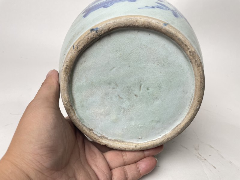 清 150件青花杂宝花卉纹嫁妆瓶 - 图8