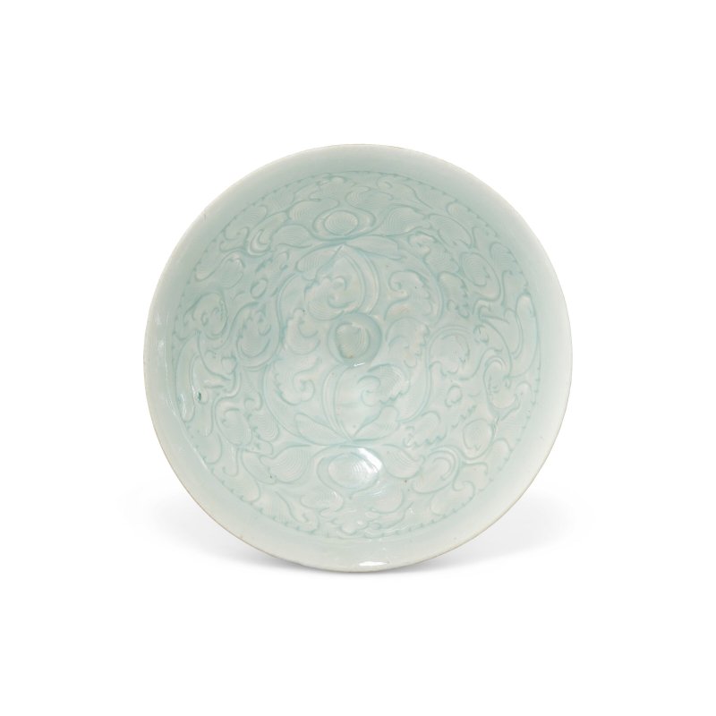 南宋 青白釉刻嬰戲紋盌  SOUTHERN SONG DYNASTY (1127-1279)
