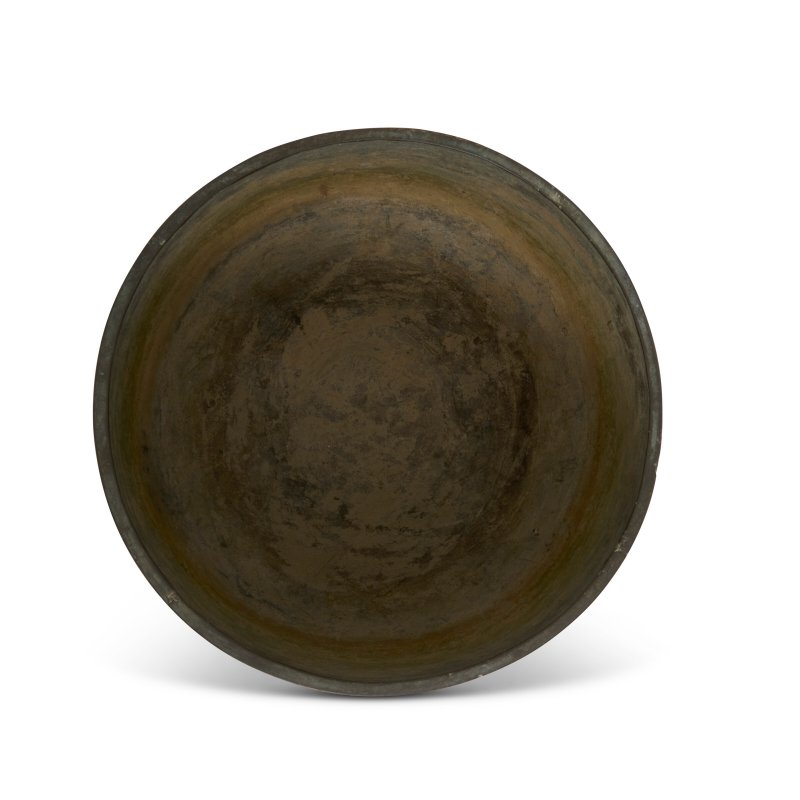 A LARGE BRONZE ' TIAN LING SI ' ALMS BOWL  CHINA, QING DYNASTY, 19TH CENTURY - 图4