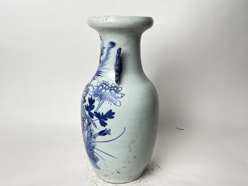 清 150件青花花鸟纹嫁妆瓶 - 图2