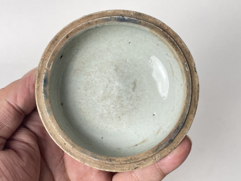 清 缠枝莲喜字印盒 - 图6