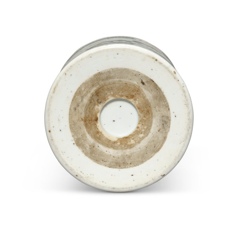 A FAMILLE VERTE BRUSH POT  CHINA, QING DYNASTY, KANGXI PERIOD (1662-1722) - 图5