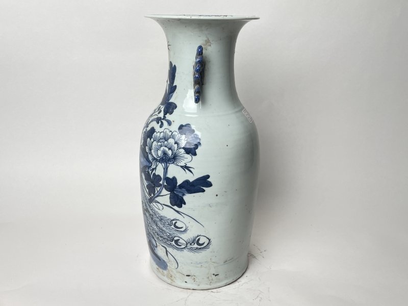 清 150件青花花鸟纹嫁妆瓶 - 图2