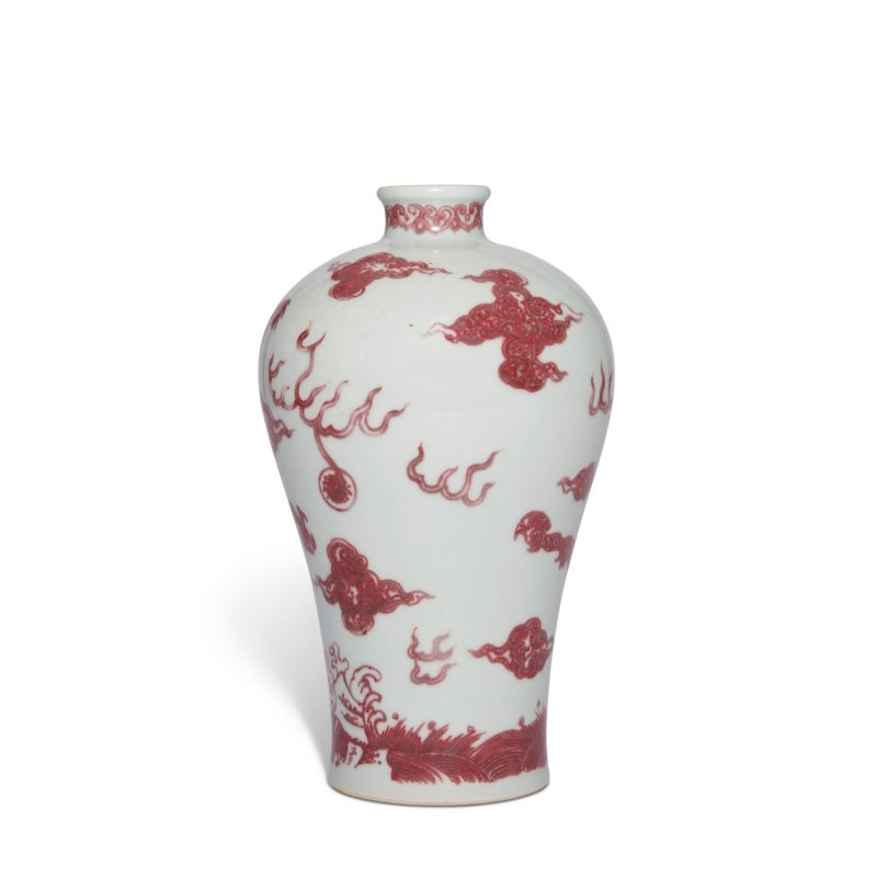 A COPPER-RED-DECORATED 'DRAGON' VASE, MEIPING  CHINA, QING DYNASTY, 18TH CENTURY - 图4