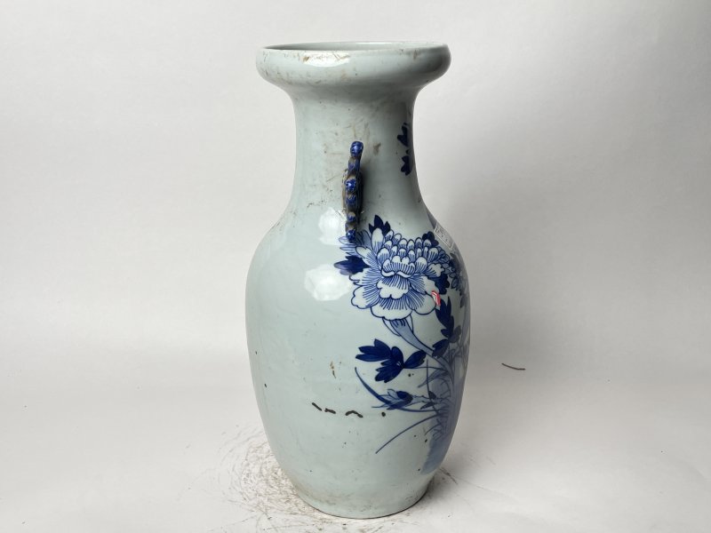 清 150件青花花鸟纹嫁妆瓶 - 图4