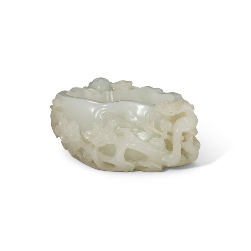 清十八世紀 白玉童子筆洗  QING DYNASTY, 18TH CENTURY - 图4