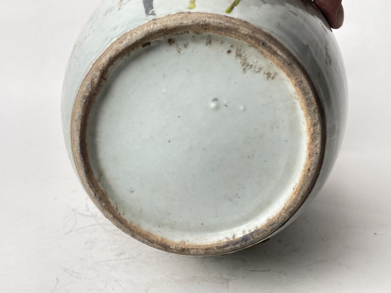 民国 粉彩花鸟纹罐 - 图10