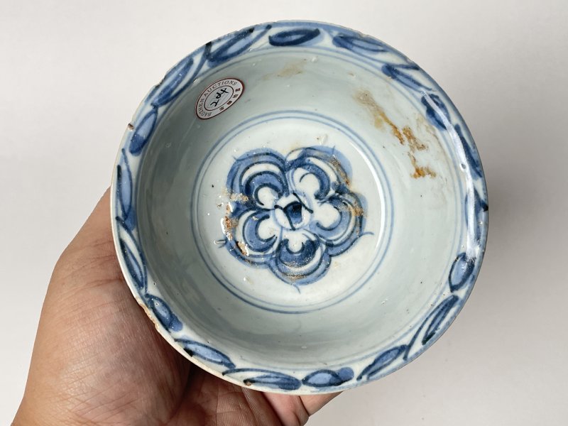 明 青花花卉纹碗 - 图5