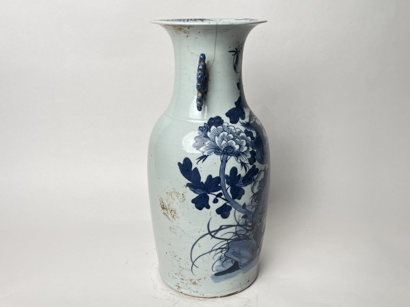 清 150件青花花鸟纹嫁妆瓶 - 图4