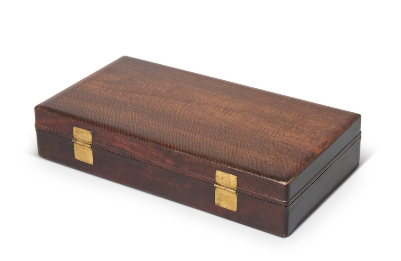 A ZITAN RECTANGULAR DOCUMENT BOX AND COVER  CHINA, QING DYNASTY, 18TH CENTURY - 图2