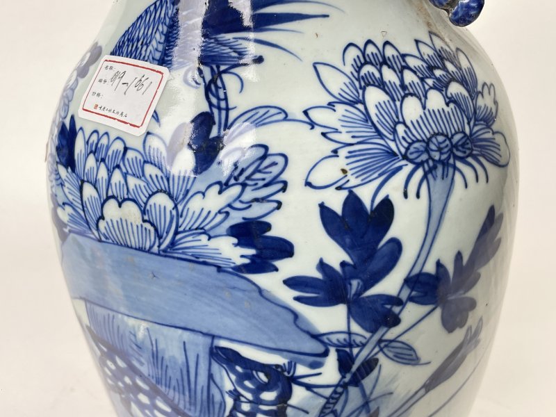 清 150件青花花鸟纹嫁妆瓶 - 图7