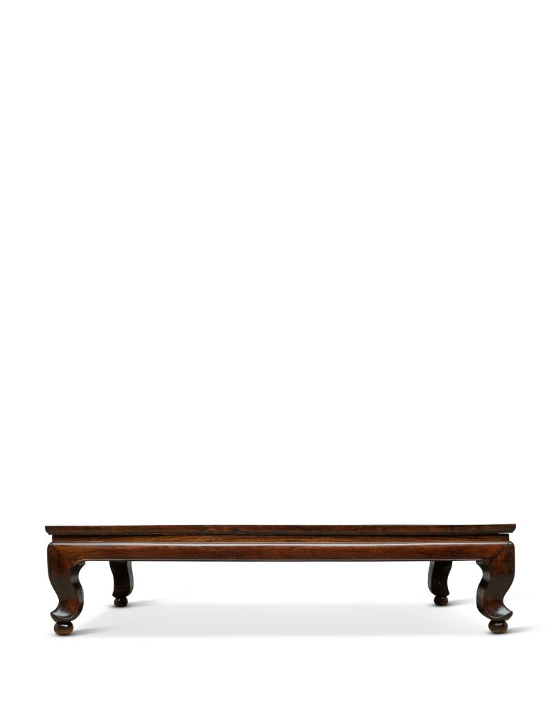 A rare huanghuali waisted daybed, ta, 17th century | 十七世紀　黃花梨涼榻 - 图2