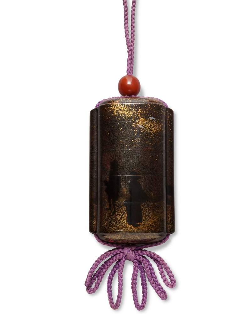 A LACQUER FOUR-CASE INRO  JAPAN, EDO PERIOD (19TH CENTURY), SIGNED KOMA KORYU WITH CURSIVE MONOGRAM (KAO) (KOMA KORYU) - 图2