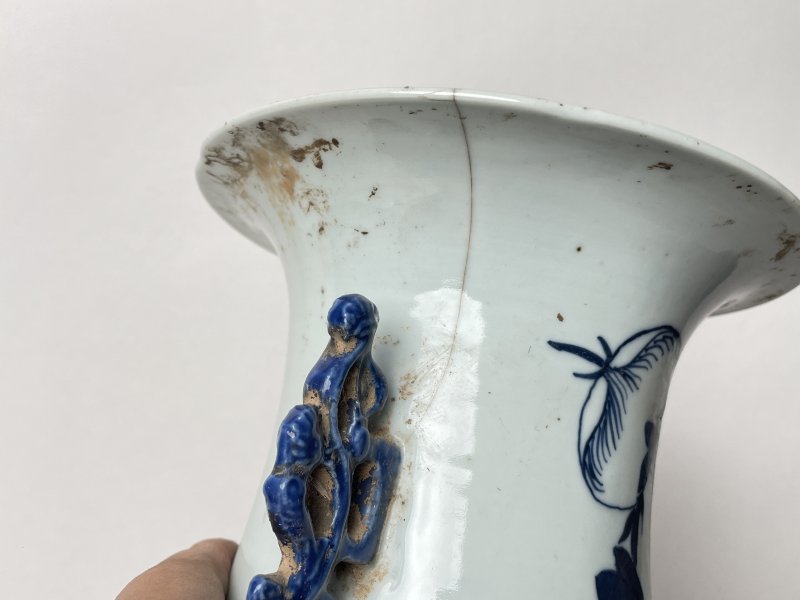 清 150件青花花鸟纹嫁妆瓶 - 图6